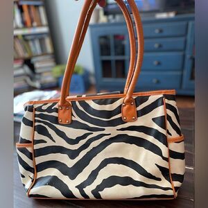 Zebra Tote Purse   